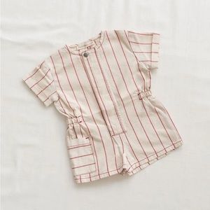 Fin & Vince Short Painter Jumpsuit